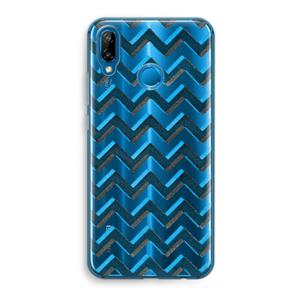 CaseCompany Onderbroken lijn: Huawei P20 Lite Transparant Hoesje