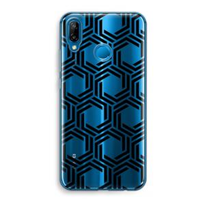 CaseCompany Geometrisch patroon: Huawei P20 Lite Transparant Hoesje
