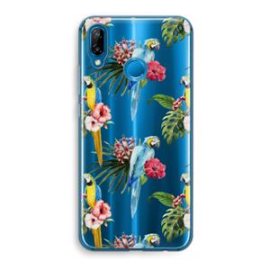 CaseCompany Kleurrijke papegaaien: Huawei P20 Lite Transparant Hoesje