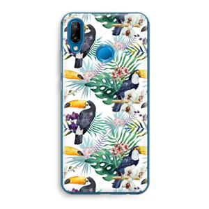 CaseCompany Tukans: Huawei P20 Lite Transparant Hoesje