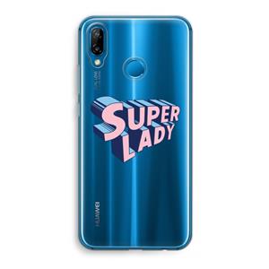 CaseCompany Superlady: Huawei P20 Lite Transparant Hoesje