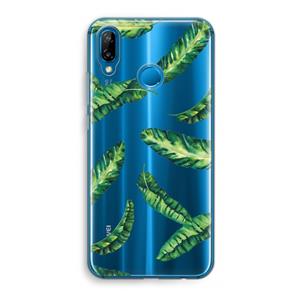 CaseCompany Lange bladeren: Huawei P20 Lite Transparant Hoesje