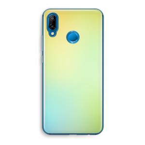 CaseCompany Minty mist pastel: Huawei P20 Lite Transparant Hoesje
