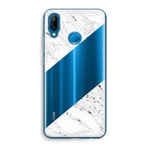 CaseCompany Biggest stripe: Huawei P20 Lite Transparant Hoesje