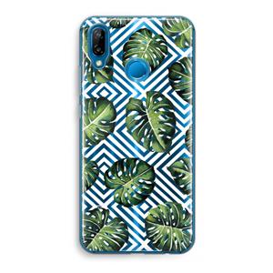 CaseCompany Geometrische jungle: Huawei P20 Lite Transparant Hoesje