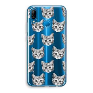 CaseCompany Kitten: Huawei P20 Lite Transparant Hoesje