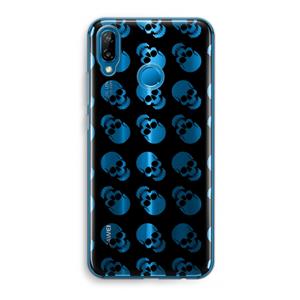 CaseCompany Musketon Skulls: Huawei P20 Lite Transparant Hoesje