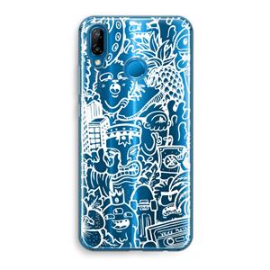 CaseCompany Vexx Mixtape #2: Huawei P20 Lite Transparant Hoesje