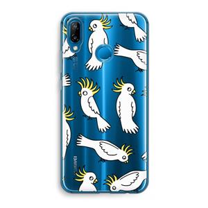 CaseCompany Papegaai: Huawei P20 Lite Transparant Hoesje