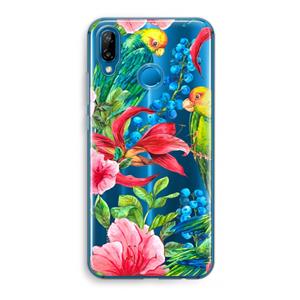CaseCompany Papegaaien: Huawei P20 Lite Transparant Hoesje