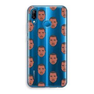 CaseCompany Kanye Call Me℃: Huawei P20 Lite Transparant Hoesje
