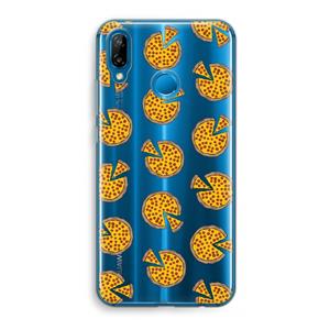 CaseCompany You Had Me At Pizza: Huawei P20 Lite Transparant Hoesje