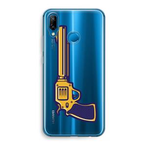 CaseCompany Pew Pew Pew: Huawei P20 Lite Transparant Hoesje