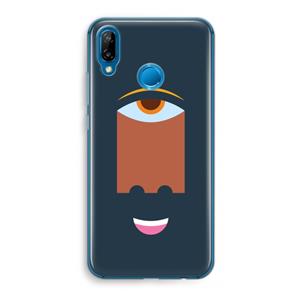 CaseCompany Mono M: Huawei P20 Lite Transparant Hoesje