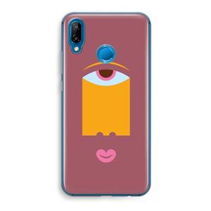 CaseCompany Mono V: Huawei P20 Lite Transparant Hoesje