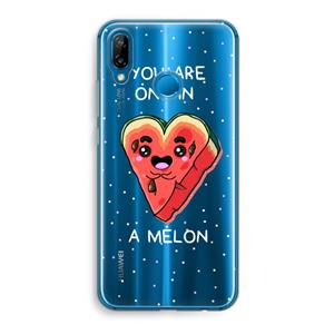 CaseCompany One In A Melon: Huawei P20 Lite Transparant Hoesje