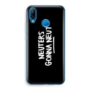 CaseCompany Neuters (zwart): Huawei P20 Lite Transparant Hoesje
