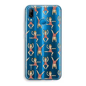 CaseCompany Gymboys: Huawei P20 Lite Transparant Hoesje