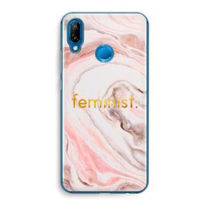 CaseCompany Feminist: Huawei P20 Lite Transparant Hoesje
