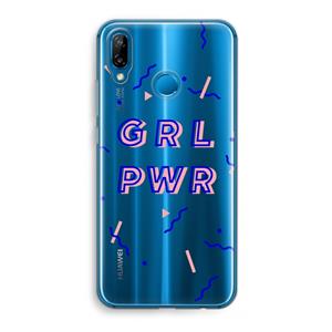 CaseCompany GRL PWR: Huawei P20 Lite Transparant Hoesje