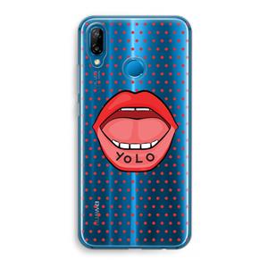 CaseCompany Yolo Denise: Huawei P20 Lite Transparant Hoesje