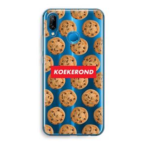CaseCompany Koekerond: Huawei P20 Lite Transparant Hoesje