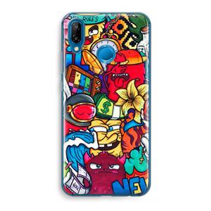 CaseCompany No Rules: Huawei P20 Lite Transparant Hoesje