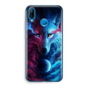 CaseCompany Where Light And Dark Meet: Huawei P20 Lite Transparant Hoesje