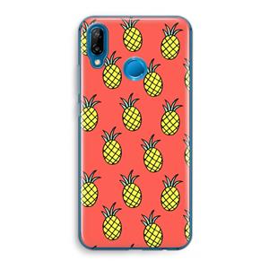 CaseCompany Ananas: Huawei P20 Lite Transparant Hoesje