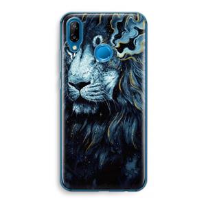 CaseCompany Darkness Lion: Huawei P20 Lite Transparant Hoesje