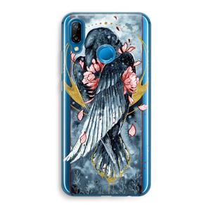 CaseCompany Golden Raven: Huawei P20 Lite Transparant Hoesje