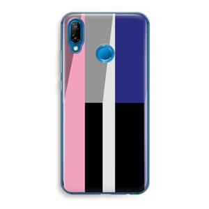 CaseCompany Gestalte 4: Huawei P20 Lite Transparant Hoesje