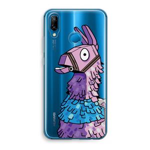 CaseCompany Lama: Huawei P20 Lite Transparant Hoesje