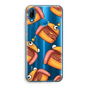 CaseCompany Hamburger: Huawei P20 Lite Transparant Hoesje