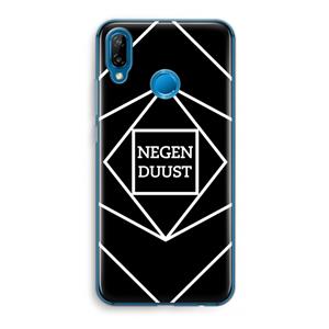 CaseCompany Negenduust geometrisch: Huawei P20 Lite Transparant Hoesje