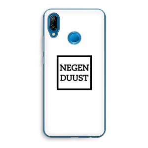 CaseCompany Negenduust vierkant: Huawei P20 Lite Transparant Hoesje