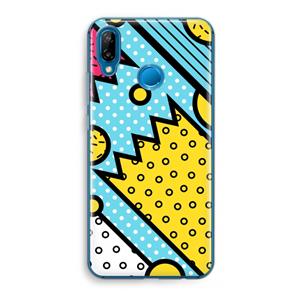 CaseCompany Pop Art #1: Huawei P20 Lite Transparant Hoesje