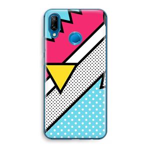 CaseCompany Pop Art #3: Huawei P20 Lite Transparant Hoesje