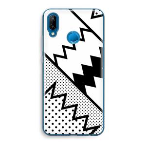 CaseCompany Pop Art #5: Huawei P20 Lite Transparant Hoesje