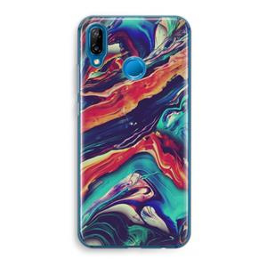 CaseCompany Chameleon Sun: Huawei P20 Lite Transparant Hoesje