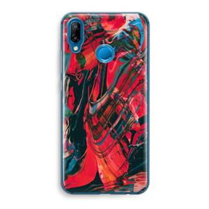 CaseCompany Endless Descent: Huawei P20 Lite Transparant Hoesje