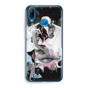CaseCompany Camouflage de sommeil: Huawei P20 Lite Transparant Hoesje