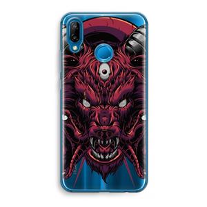 CaseCompany Hell Hound and Serpents: Huawei P20 Lite Transparant Hoesje