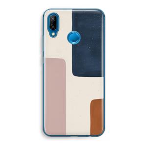 CaseCompany Geo #5: Huawei P20 Lite Transparant Hoesje