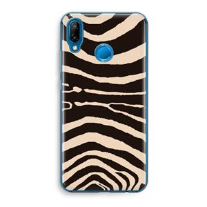 CaseCompany Arizona Zebra: Huawei P20 Lite Transparant Hoesje