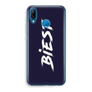 CaseCompany Biest: Huawei P20 Lite Transparant Hoesje