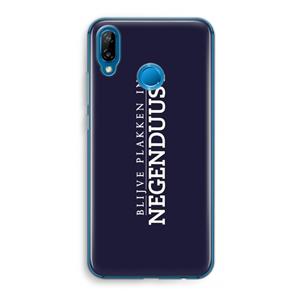 CaseCompany Blijve plakken in Negenduust: Huawei P20 Lite Transparant Hoesje