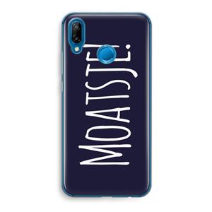 CaseCompany Moatsje!: Huawei P20 Lite Transparant Hoesje