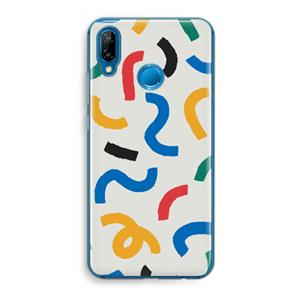 CaseCompany Illustratieve pop 2: Huawei P20 Lite Transparant Hoesje
