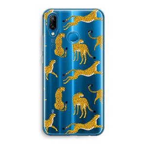 CaseCompany Luipaard: Huawei P20 Lite Transparant Hoesje